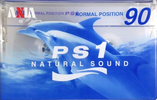 Compact Cassette AXIA PS-I / PS-1 90 "PS1M 90" Type I Normal 2001 Japan