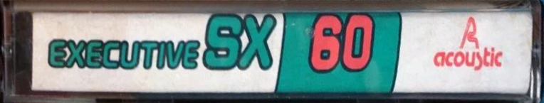 Compact Cassette Acoustic Executive SX 60 Type I Normal Unknown Country