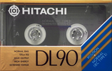 Compact Cassette Hitachi DL 90 Type I Normal 1992 Europe
