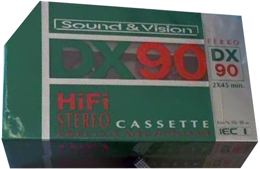 Compact Cassette Sound and Vision DX 90 Type I Normal 1985 Netherlands