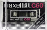 Compact Cassette Maxell UD XLI 60 Type I Normal 1977 USA