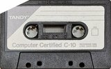Compact Cassette Tandy 10 "26-302" Computer Cassette USA