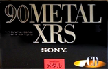 2 pack Sony Metal-XRS 90 Type IV Metal 1994 Japan
