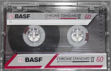 Compact Cassette BASF Chrome Standard II 60 Type II Chrome 1991 Europe
