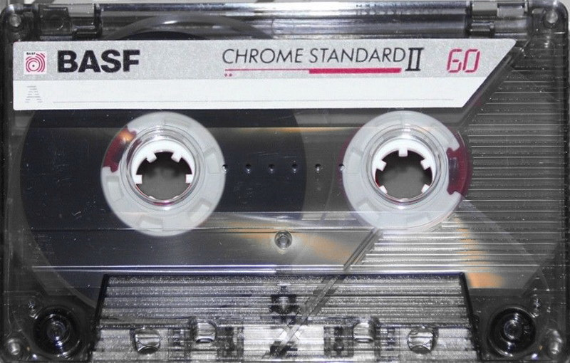 Compact Cassette BASF Chrome Standard II 60 Type II Chrome 1991 Europe