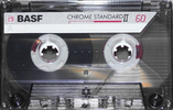 Compact Cassette BASF Chrome Standard II 60 Type II Chrome 1991 Europe