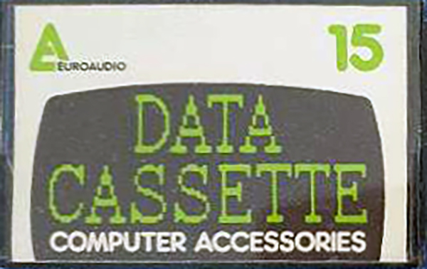Compact Cassette EuroAudio Data 15 Computer Cassette 1984 Europe
