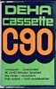 Compact Cassette Deha 90 "white" Type I Normal Germany