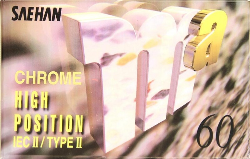 Compact Cassette Saehan MA 60 Type II Chrome 1994 Europe