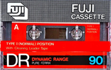 Compact Cassette Fuji DR 90 Type I Normal 1980 Japan