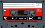 Compact Cassette Fuji DR 90 Type I Normal 1980 Japan