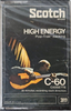 Compact Cassette Scotch High Energy 60 Type I Normal 1973 USA
