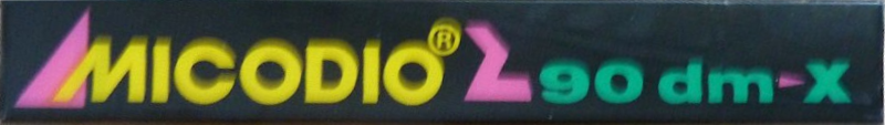 Compact Cassette Micodio dM-X 90 Type I Normal 1989 Europe