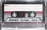 Compact Cassette Ampex ELN 60 "374-C60" Type I Normal 1982 USA