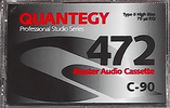 Compact Cassette Quantegy 472 90 Type II Chrome 1996 USA