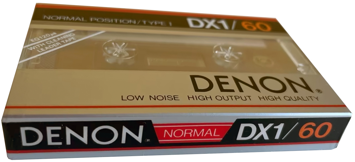 Compact Cassette Denon DX1 60 Type I Normal 1983 Near East