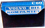 Compact Cassette Volvo 60 Type I Normal Sweden