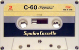 Compact Cassette TDK 60 "Synchro Cassette" Type I Normal 1966 Japan