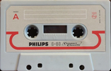 Compact Cassette Philips 60 Type I Normal 1967 Europe