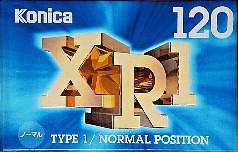 Compact Cassette Konica XR 120 "XR1" Type I Normal 1993 Japan