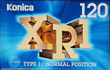 Compact Cassette Konica XR 120 "XR1" Type I Normal 1993 Japan