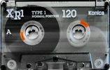 Compact Cassette Konica XR 120 "XR1" Type I Normal 1993 Japan