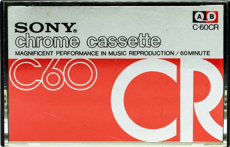 Compact Cassette Sony CR 60 Type II Chrome 1973 Japan