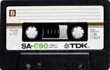 Compact Cassette TDK SA 90 Type II Chrome 1979 Europe, USA