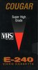 VHS, Video Home System Cougar 240 Type I Normal
