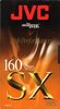VHS, Video Home System JVC SX 160 "E-160 SXB" Type I Normal 2002 North America