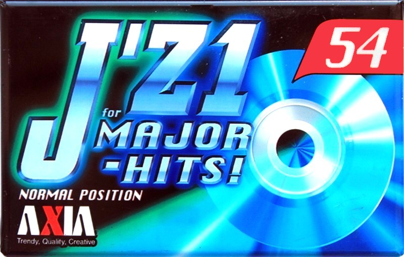 Compact Cassette AXIA J`z 1 54 "JZ1H 54" Type I Normal 1998 Japan