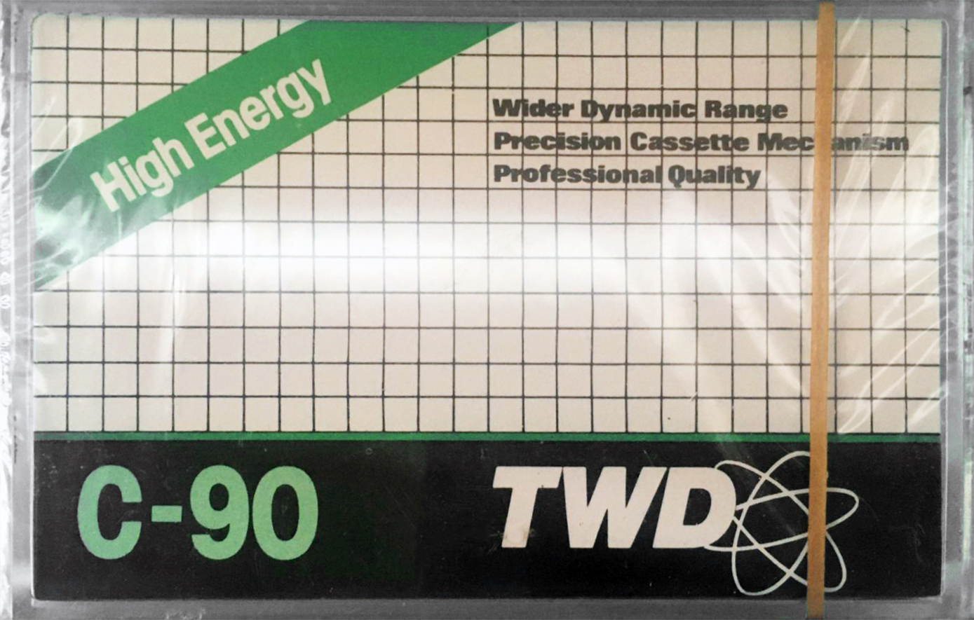 Compact Cassette TWD 90 Type I Normal Hong Kong