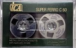 Compact Cassette ICA 60 "Super Ferro" Type I Normal 1984 Germany