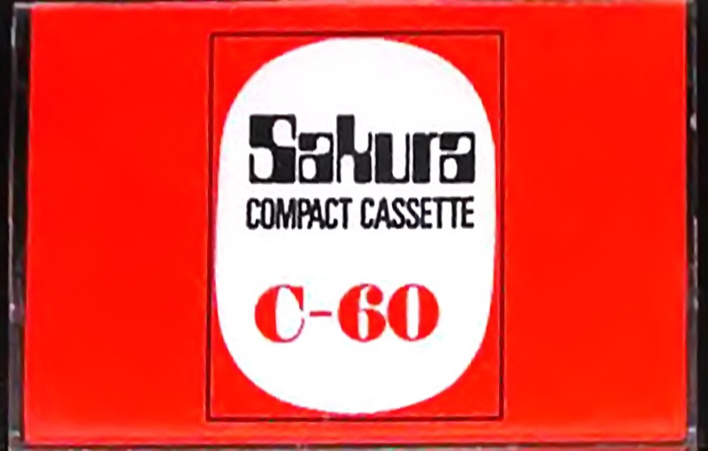 Compact Cassette Sakura 60 Type I Normal Hong Kong
