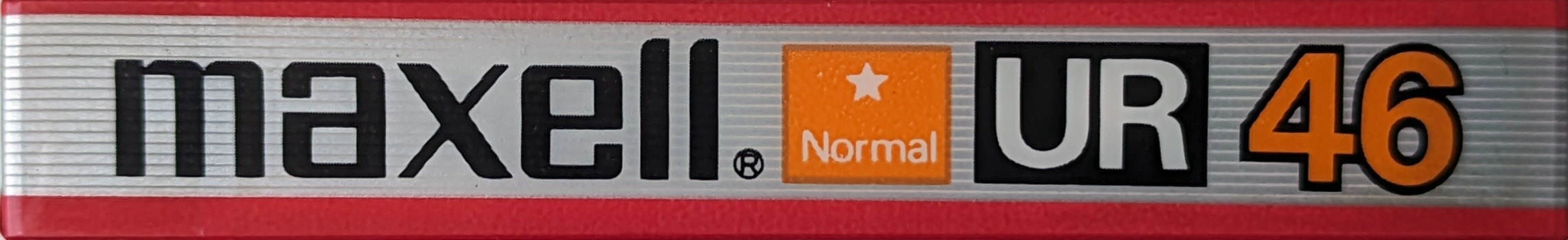 Compact Cassette Maxell UR 46 Type I Normal 1985 Japan