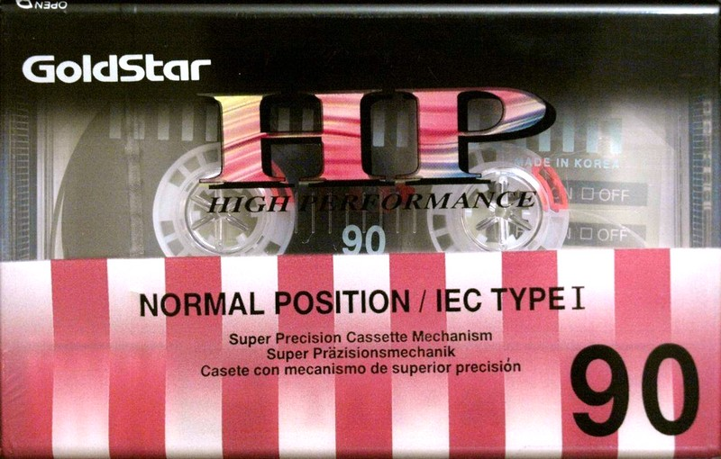 Compact Cassette Goldstar HP 90 Type I Normal 1994 Europe
