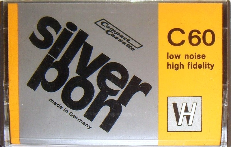 Compact Cassette Silver Pon low noise 60 Type I Normal 1978 Europe