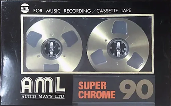 Compact Cassette AML Super Chrome 90 Type II Chrome Japan