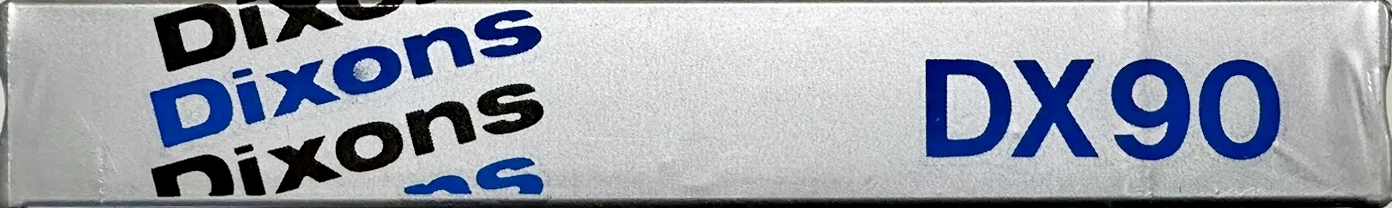 Compact Cassette Dixons DX 90 Type I Normal 1982 UK