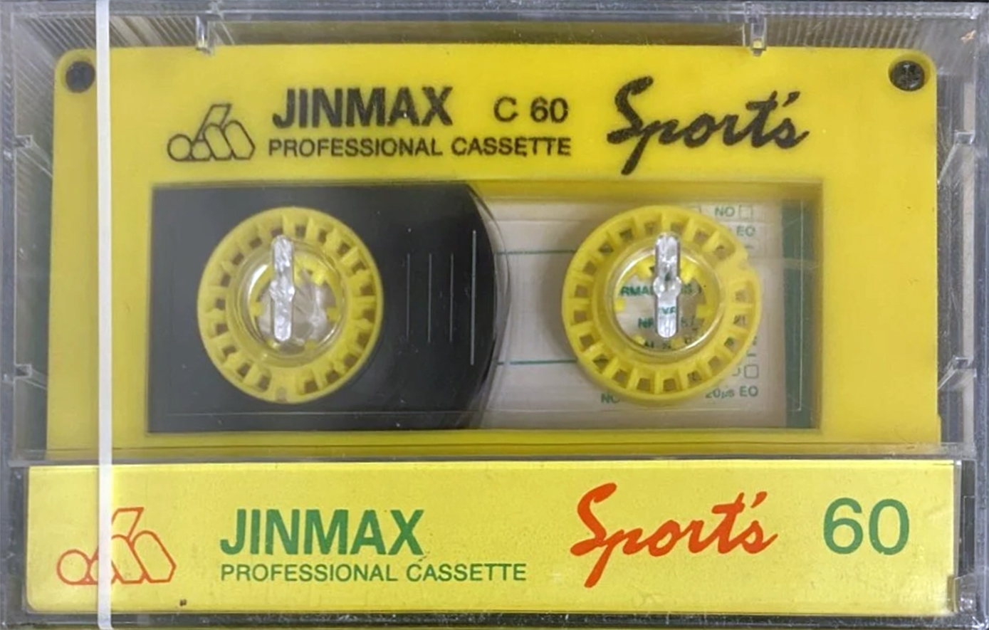 Compact Cassette Jinmax Sport`s 60 Type I Normal South Korea