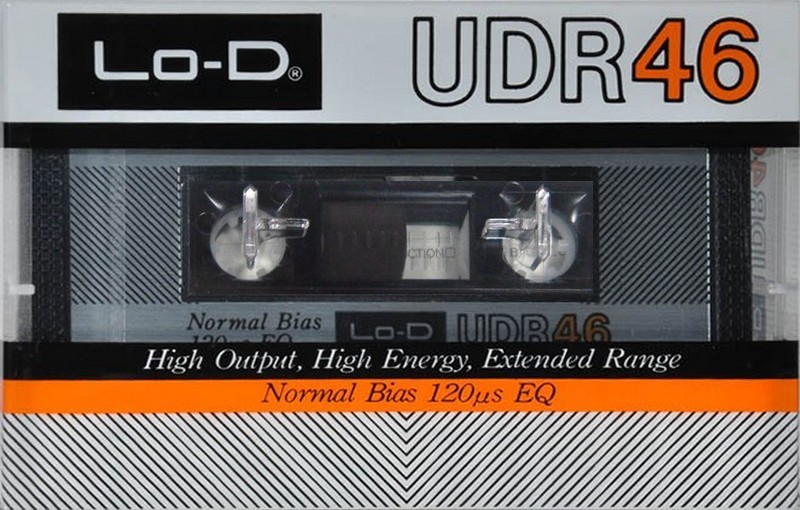 Compact Cassette Lo-D UDR 46 Type I Normal 1984 Japan