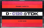 Compact Cassette TDK D 120 Type I Normal 1972 Japan
