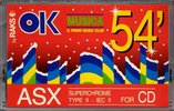 Compact Cassette ASX 54 "ASX OK Musica" Type II Chrome Turkey