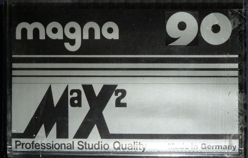Compact Cassette Magna MaX2 90 Type I Normal 1976 Europe