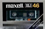Compact Cassette Maxell XLI 46 Type I Normal 1978 Japan