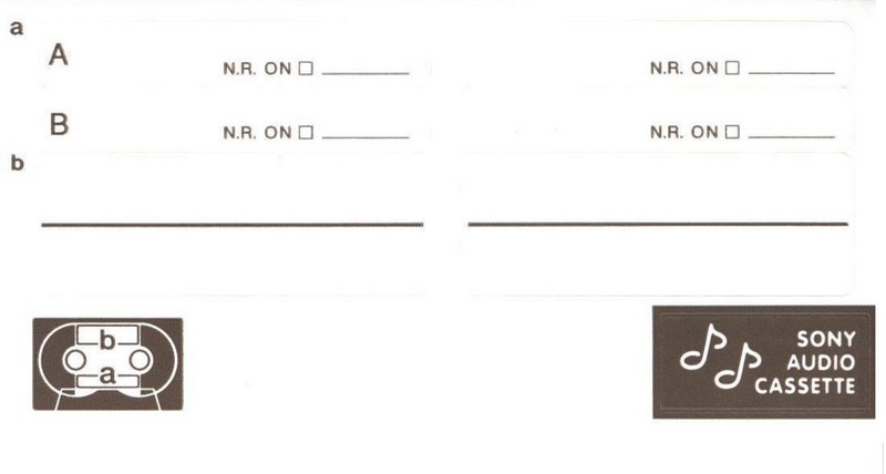 Compact Cassette Sony UX-S 100 "C-100 UXSC" Type II Chrome 1998 Europe