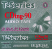 Compact Cassette T-Series CDing 90 Type I Normal 2000 India