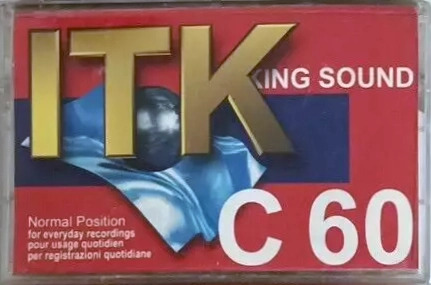 Compact Cassette ITK 60 "King Sound" Type I Normal Europe