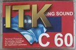 Compact Cassette ITK 60 "King Sound" Type I Normal Europe
