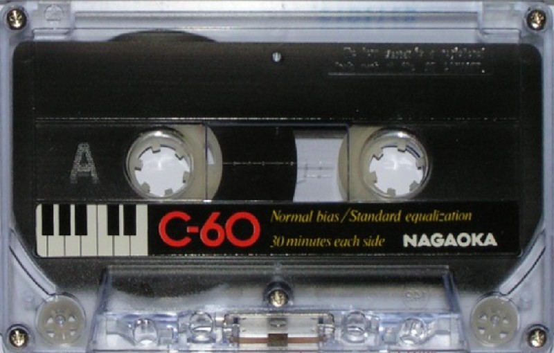 Compact Cassette Nagaoka Excellence 60 Type I Normal 1978 Japan